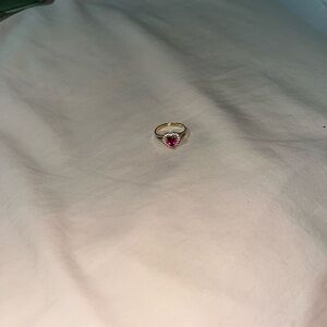 10k gold heart ring size 4